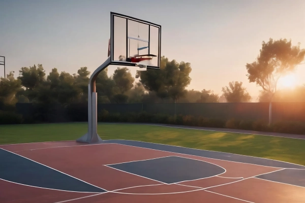 Half Basketball Court